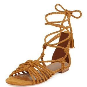 🆕️💥Falk Leather Sandals In Whiskey $288💥